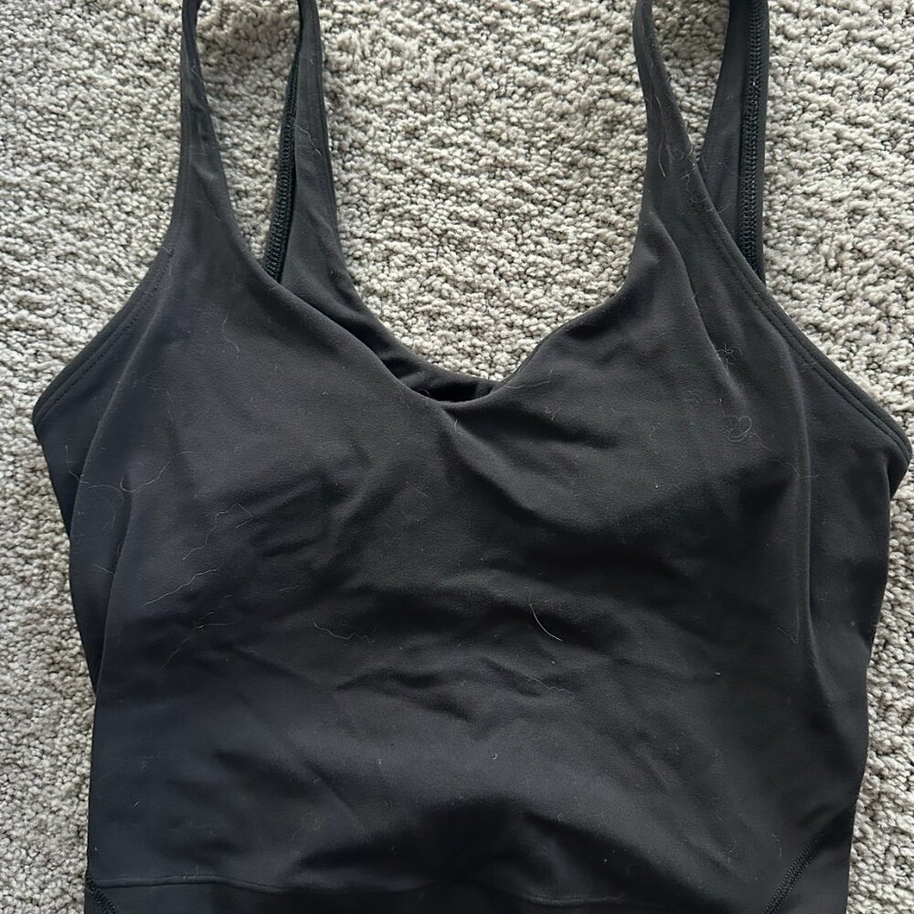 Lululemon cropped tank top